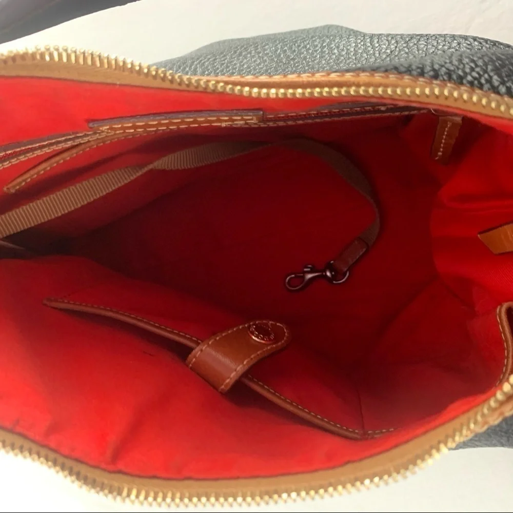 Dooney & Bourke Pebble Grain‎ Hobo Bag in Black